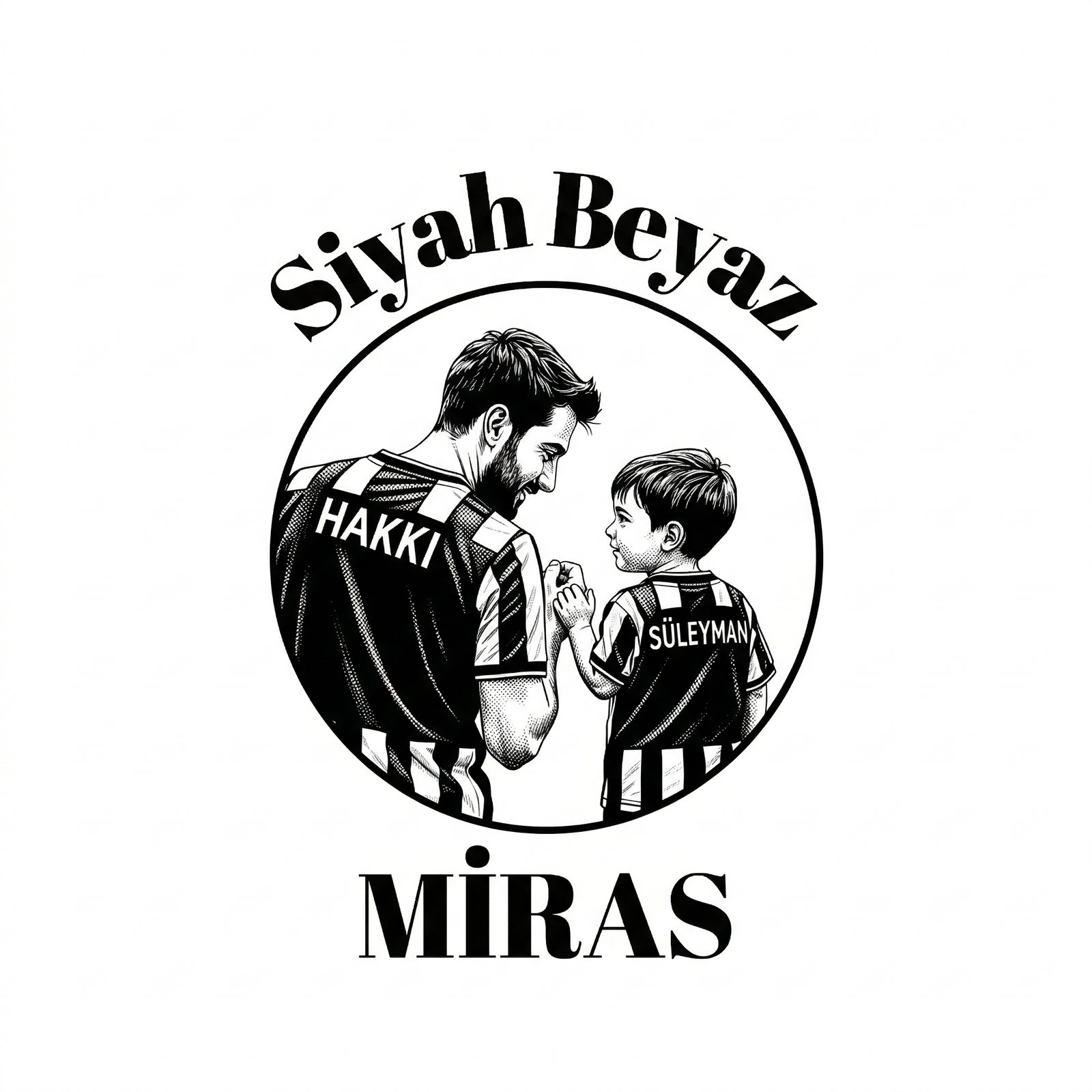 Siyah Beyaz Miras logosu